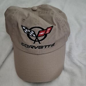 Corvette Tan Baseball Cap